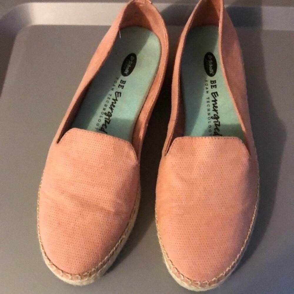 Dr.scholls size 8.5 be energized foam technology espadrille style shoes